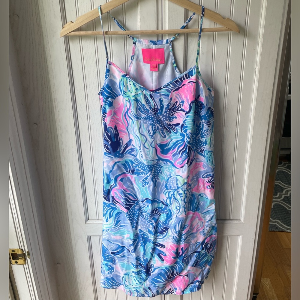 XXS Lilly Pulitzer Silk Dress- NEW with Tags